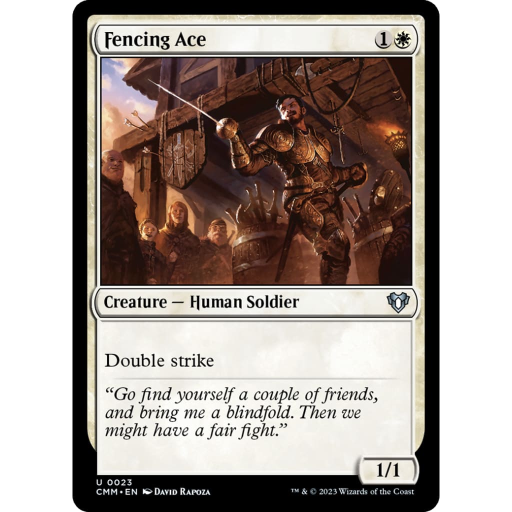 Fencing Ace (CMM-023) - Single