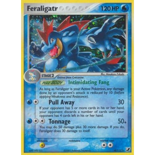 Feraligatr (004/115) Holo Rare Reverse Holofoil - Single