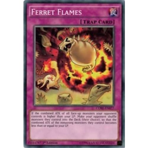 Ferret Flames (CORE-EN077) Common / Short Print 1st Edition