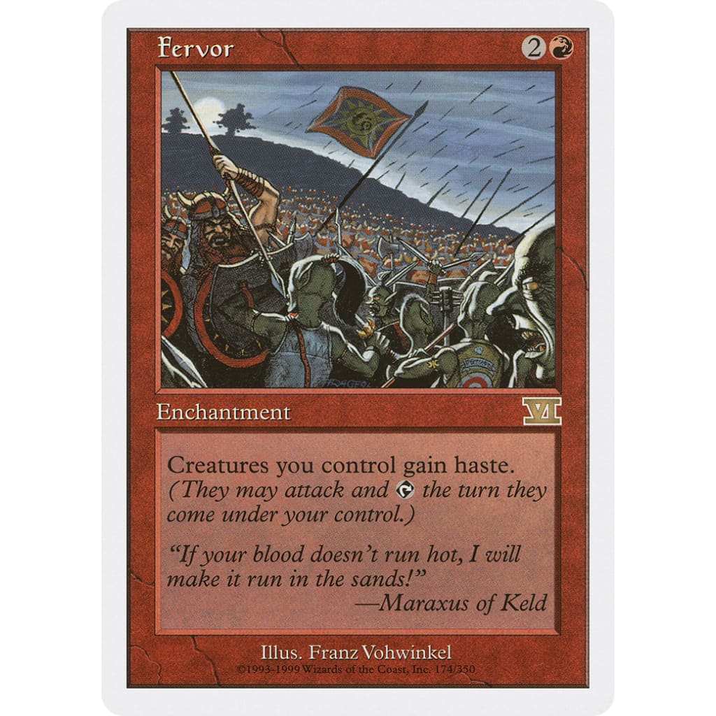 Fervor (6ED-174) - Single