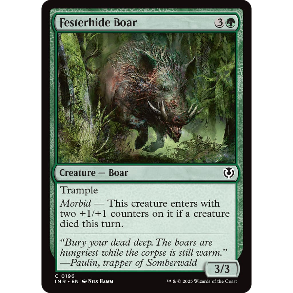 Festerhide Boar (INR-196) Foil - Single