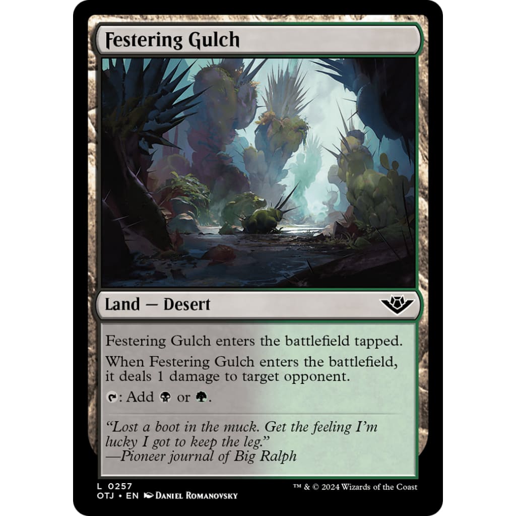 Festering Gulch (OTJ-257) Foil - Single