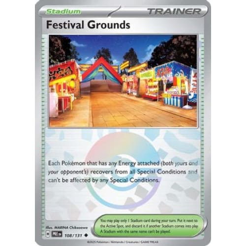 Festival Grounds (Poke Ball Pattern) (108) Uncommon