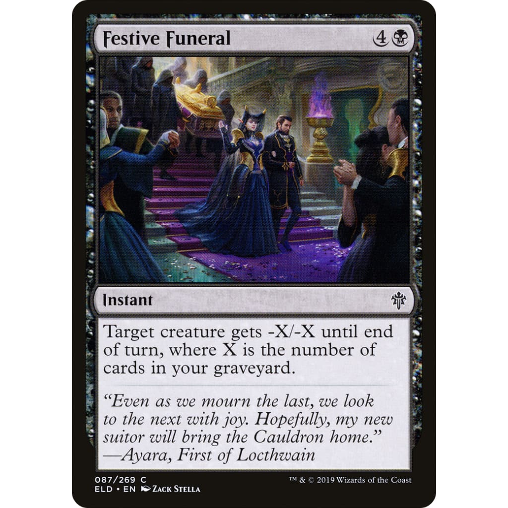Festive Funeral (ELD-087) Foil - Single