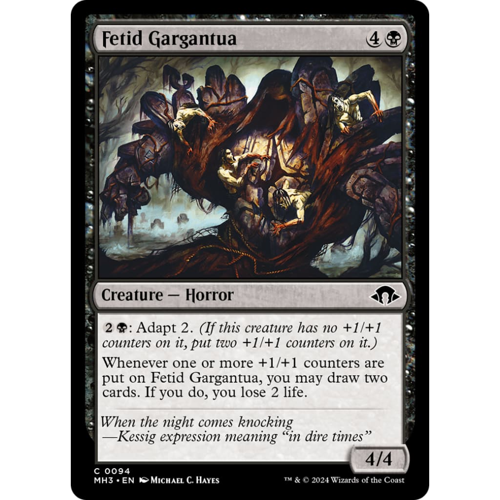 Fetid Gargantua (MH3-094) Foil - Single