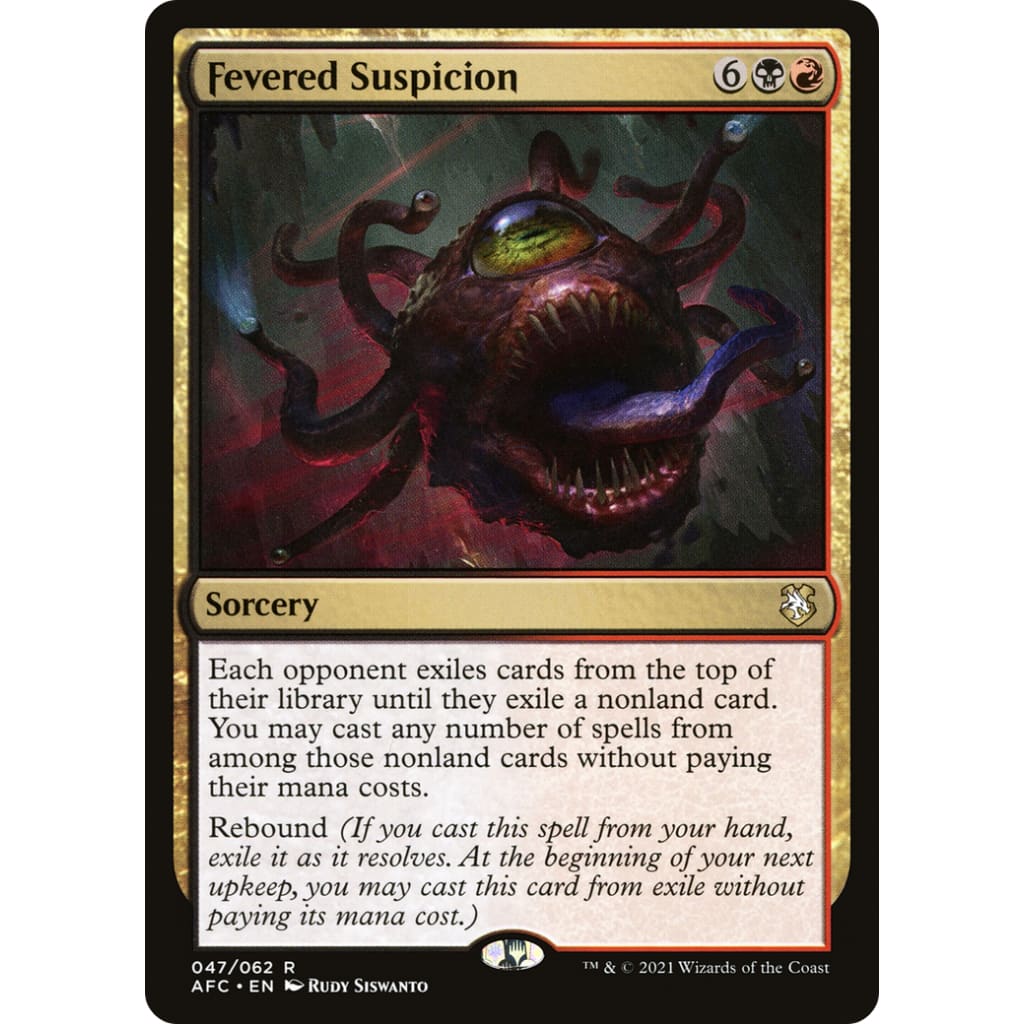 Fevered Suspicion (AFC-047) - Single
