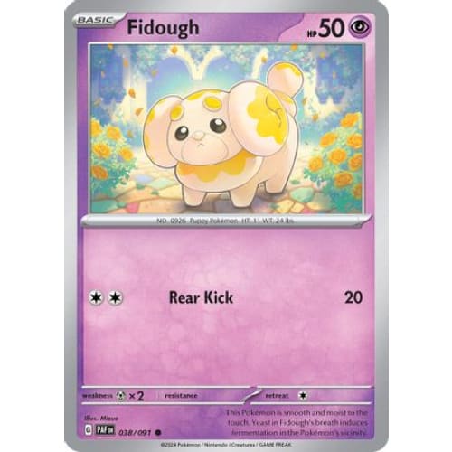 Fidough (38) Common Reverse Holofoil - Single