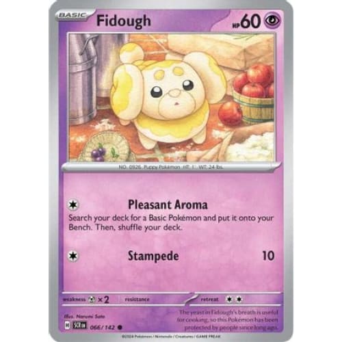 Fidough (66) Common Reverse Holofoil - Single