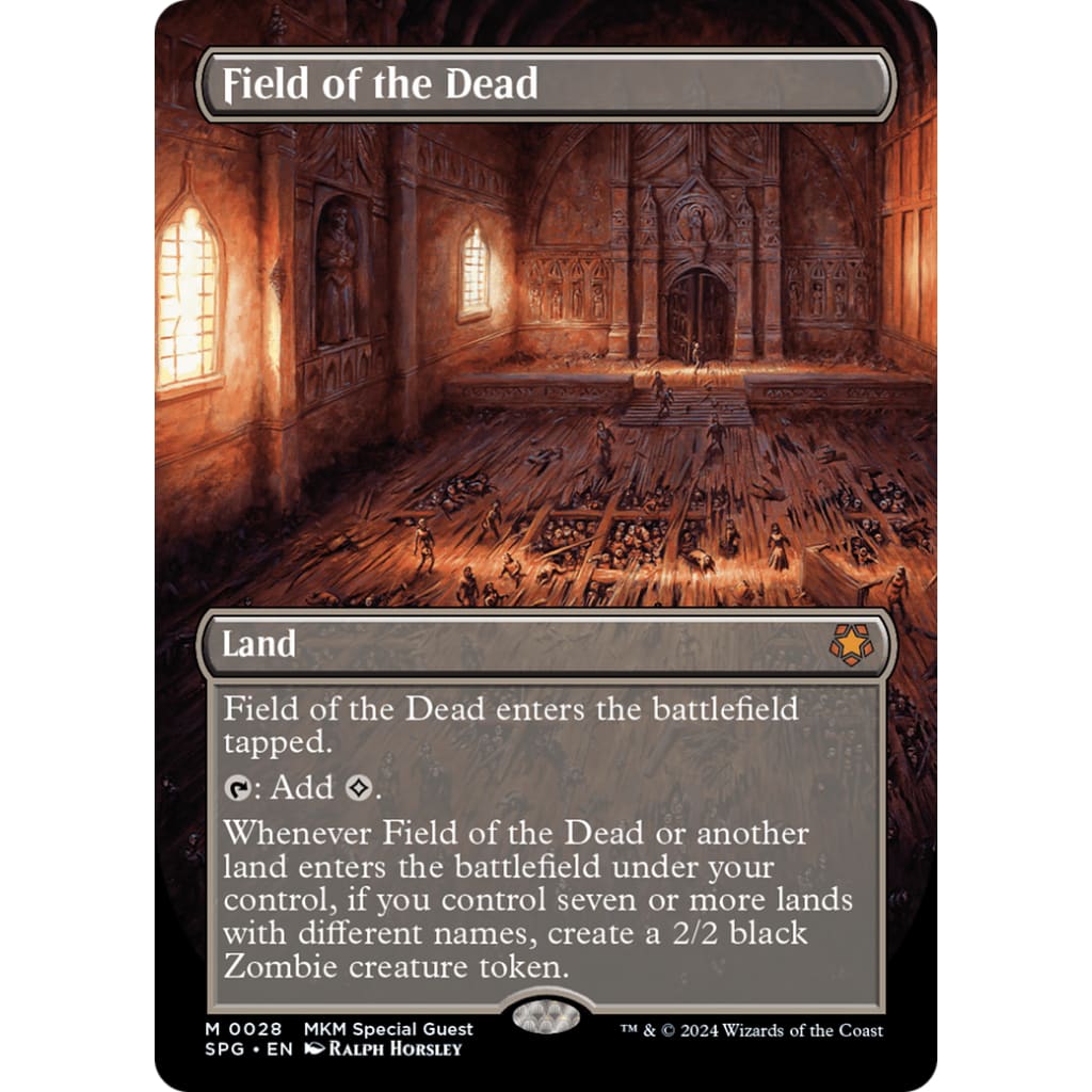Field of the Dead (SPG-028) (Borderless) Foil - Single