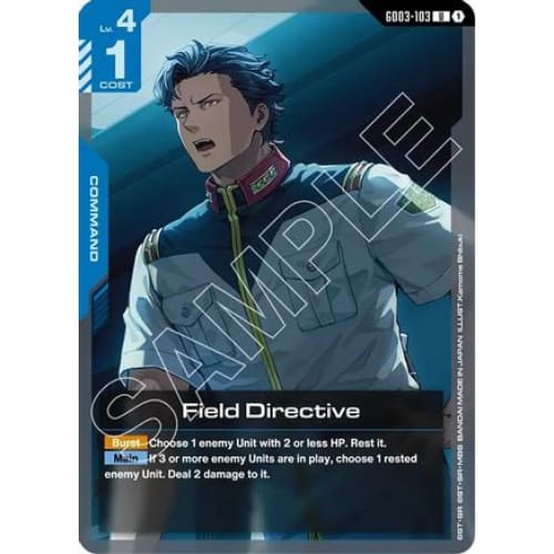 Field Directive (GD03-103) - Steel Requiem - Single