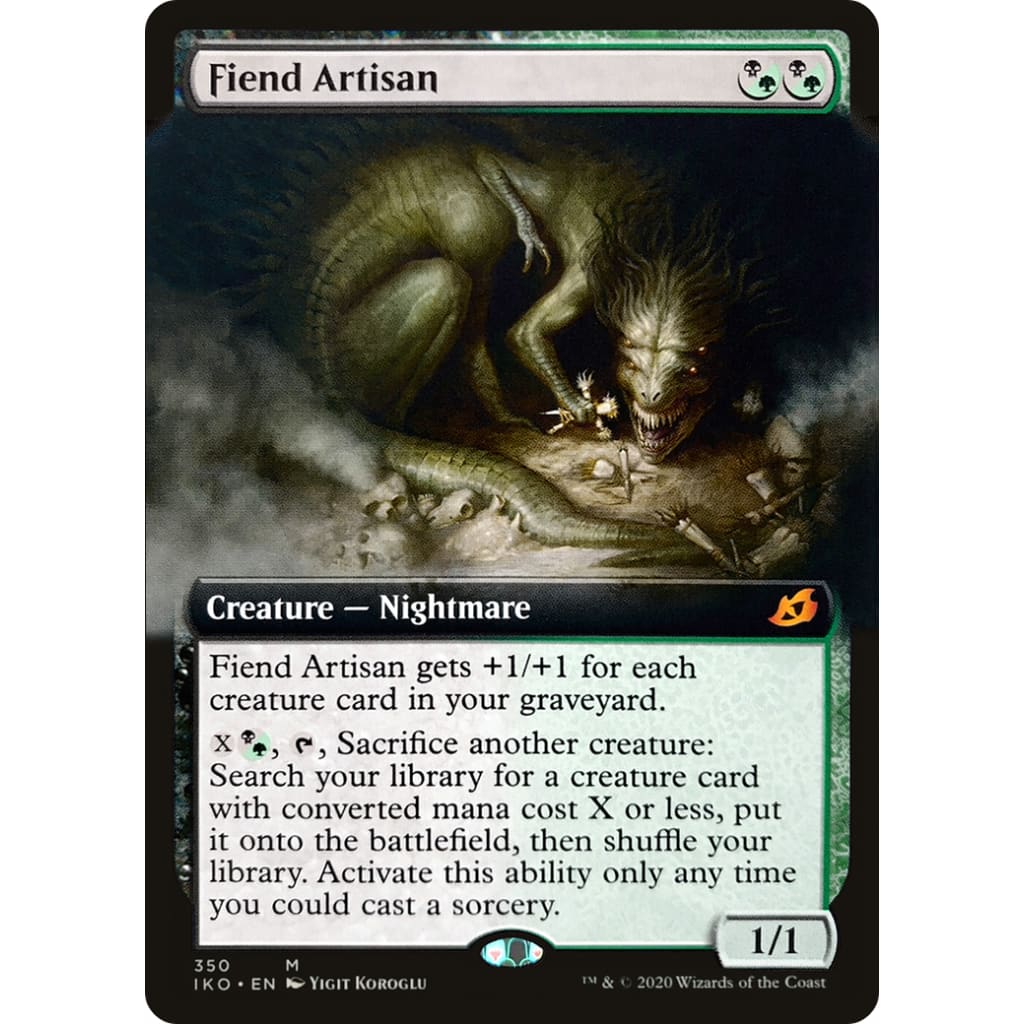 Fiend Artisan (IKO-350): (Extended Art) - Single