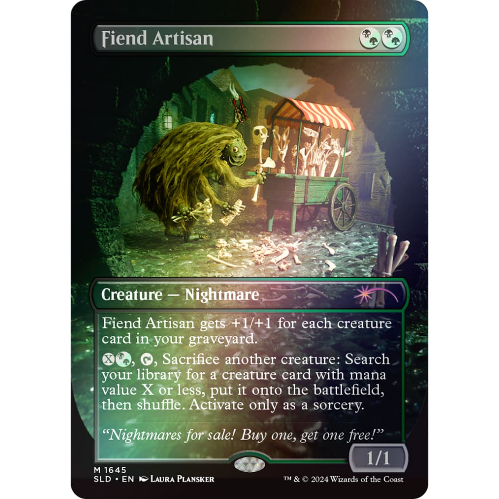 Fiend Artisan (SLD-1645★) Foil - Single