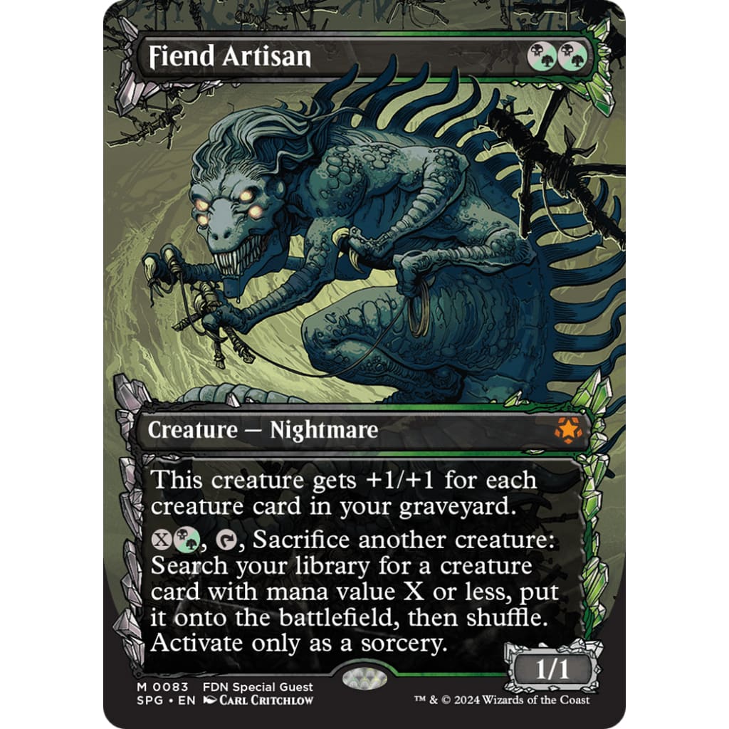 Fiend Artisan (SPG-083): (Showcase) - Single