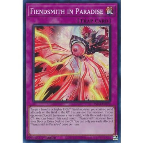 Fiendsmith in Paradise - INFO-EN072 Super Rare 1st Edition