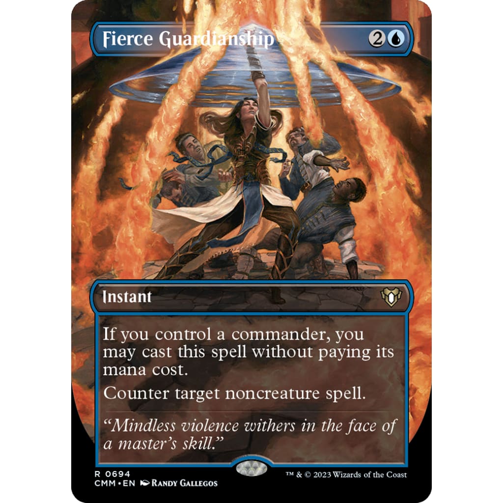 Fierce Guardianship (CMM-694) (Borderless) - Single
