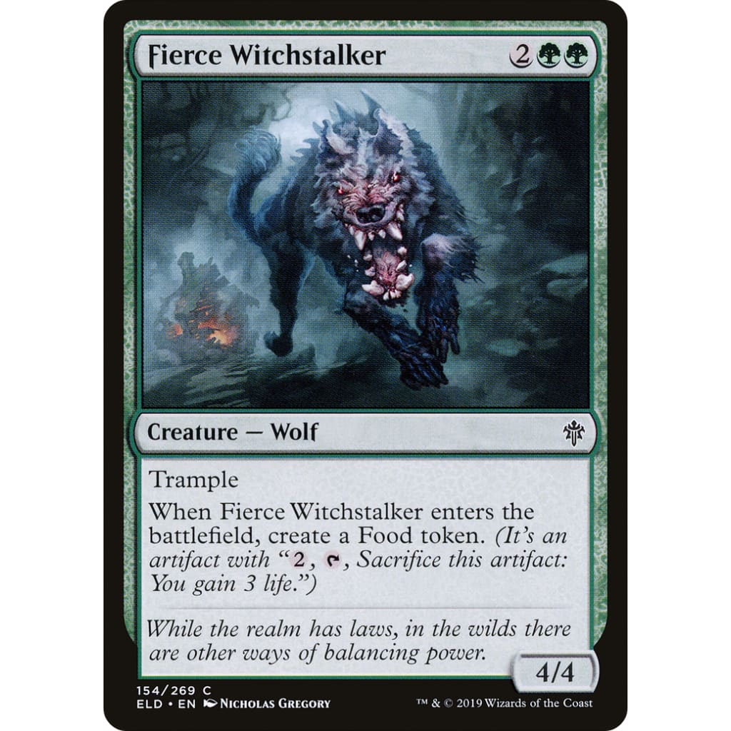 Fierce Witchstalker (ELD-154) - Single