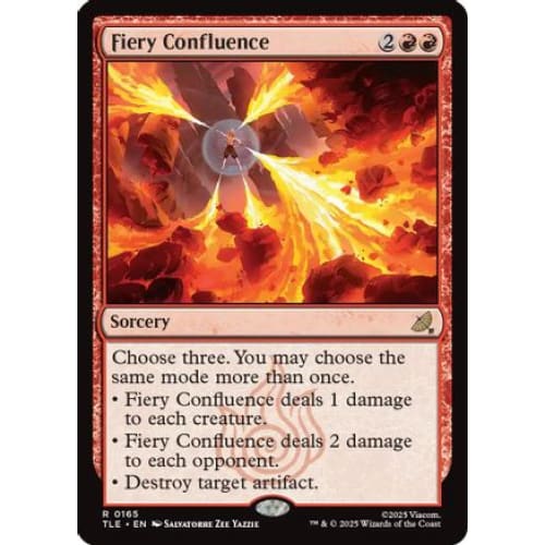 Fiery Confluence (TLE-165) Foil - Single