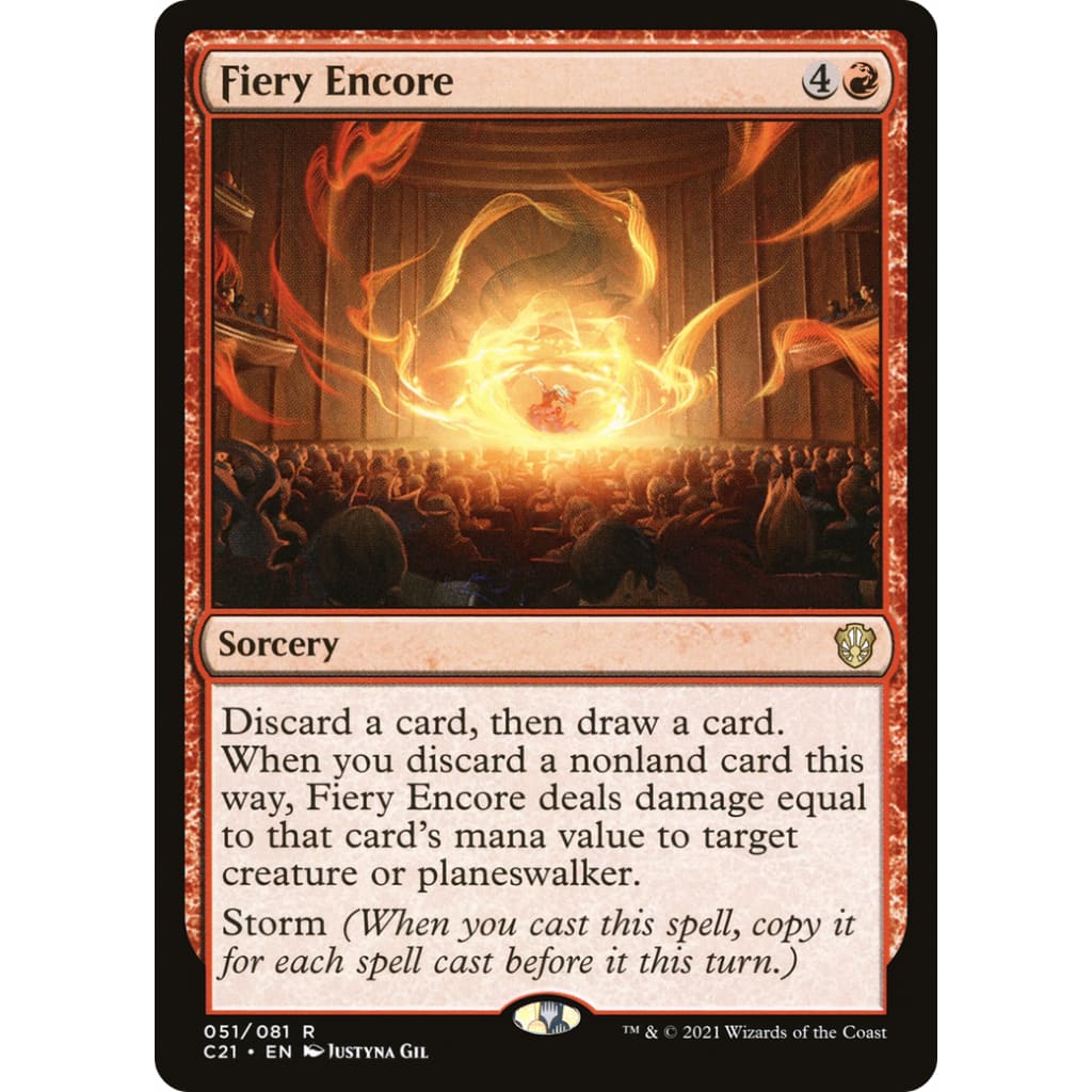 Fiery Encore (C21-051) - Single