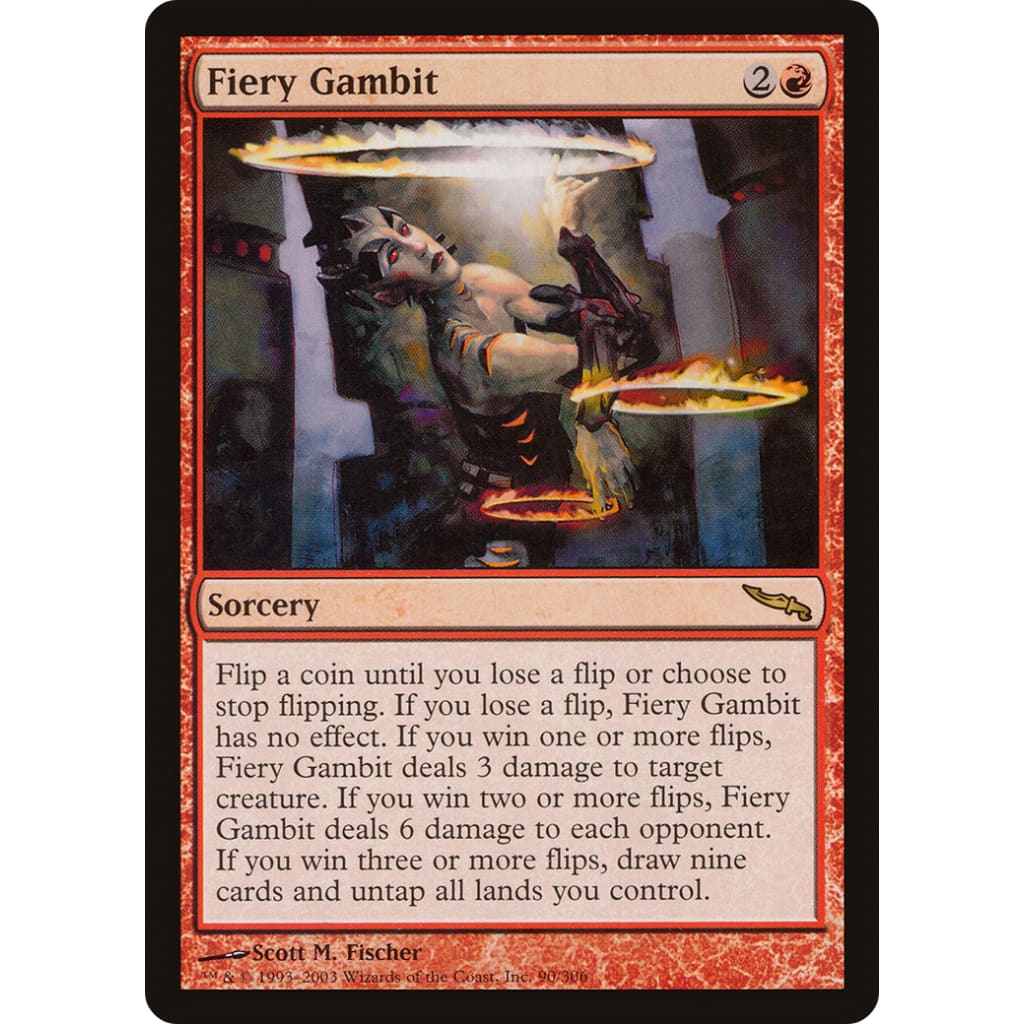 Fiery Gambit (MRD-090) - Single