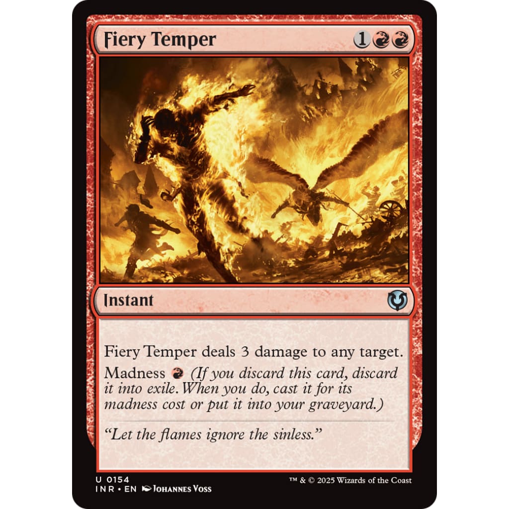 Fiery Temper (INR-154) - Single