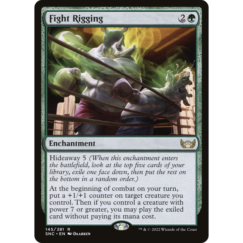 Fight Rigging (SNC-145) Foil - Single