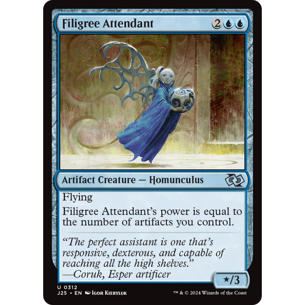 Filigree Attendant (J25-312) - Single