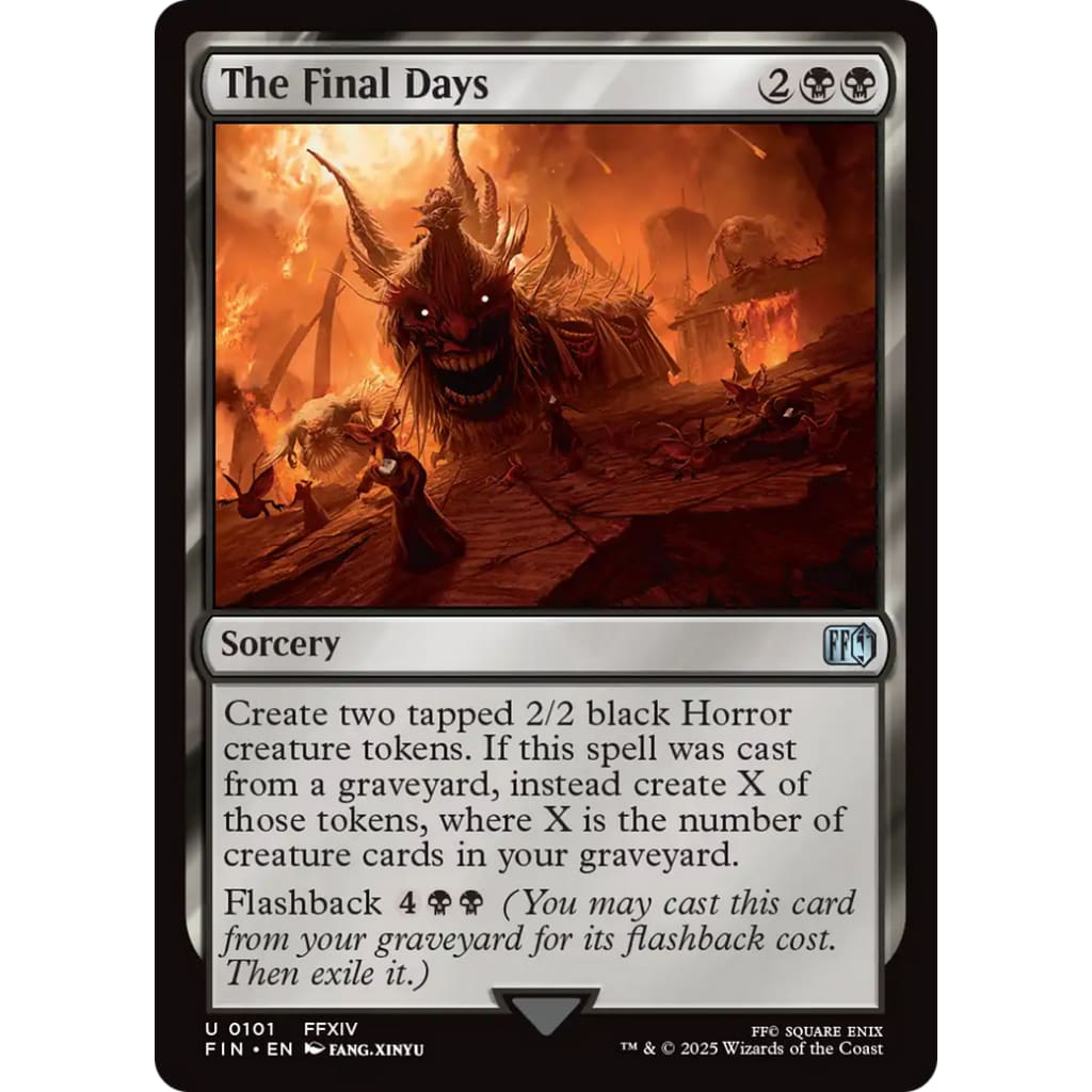 The Final Days (FIN-101) - Single