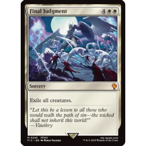 Final Judgment (Surge Foil) (FIC-243) Foil - Single