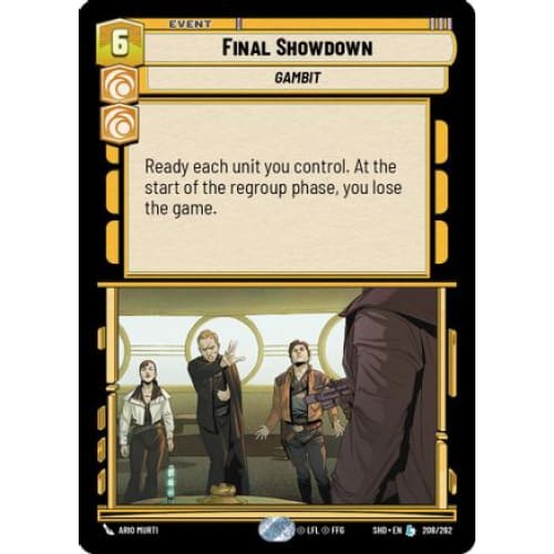 Final Showdown (208/262) - Shadows of the Galaxy - Single
