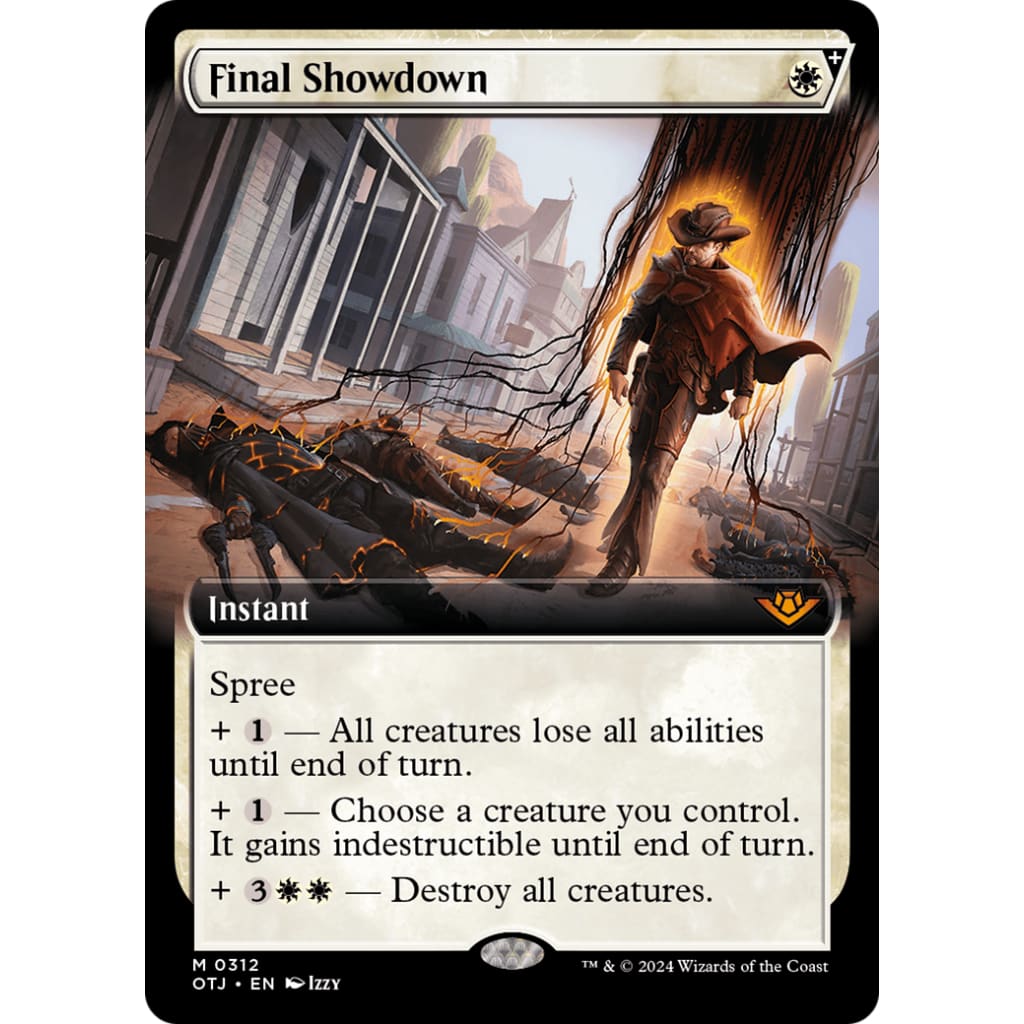 Final Showdown (OTJ-312): (Extended Art) - Single