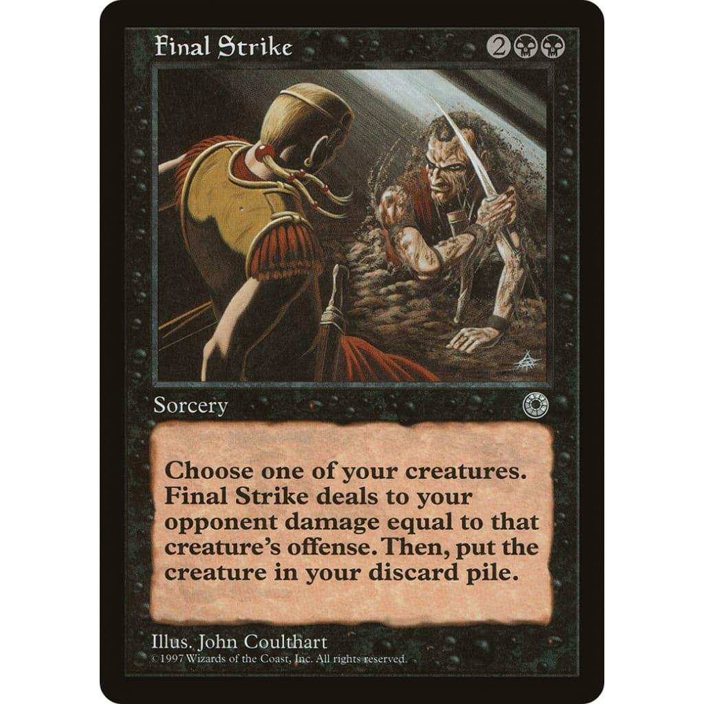 Final Strike (POR-094) - Single