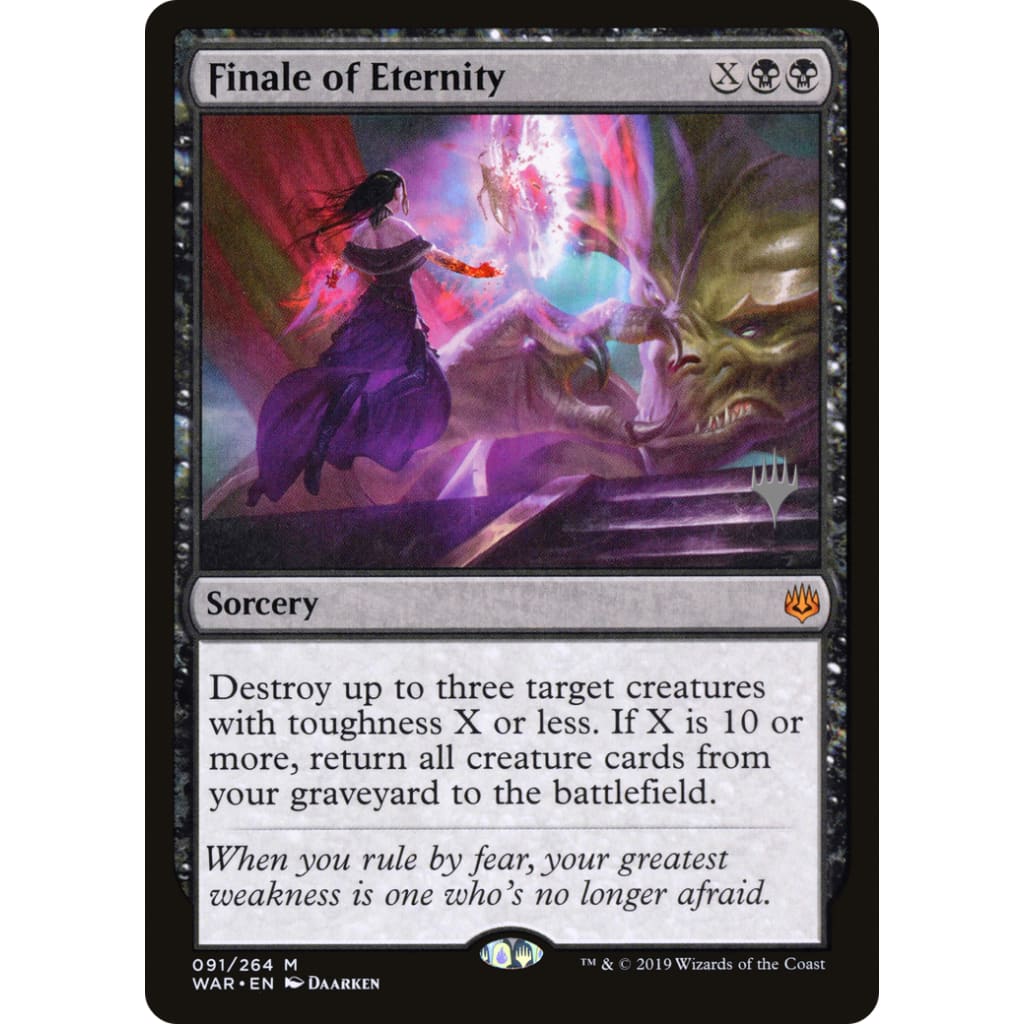 Finale of Eternity (PWAR-91P) - Single