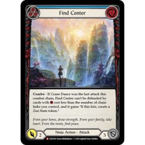 Find Center (CRUCIBLE OF WAR) 1st Edition Rainbow Foil