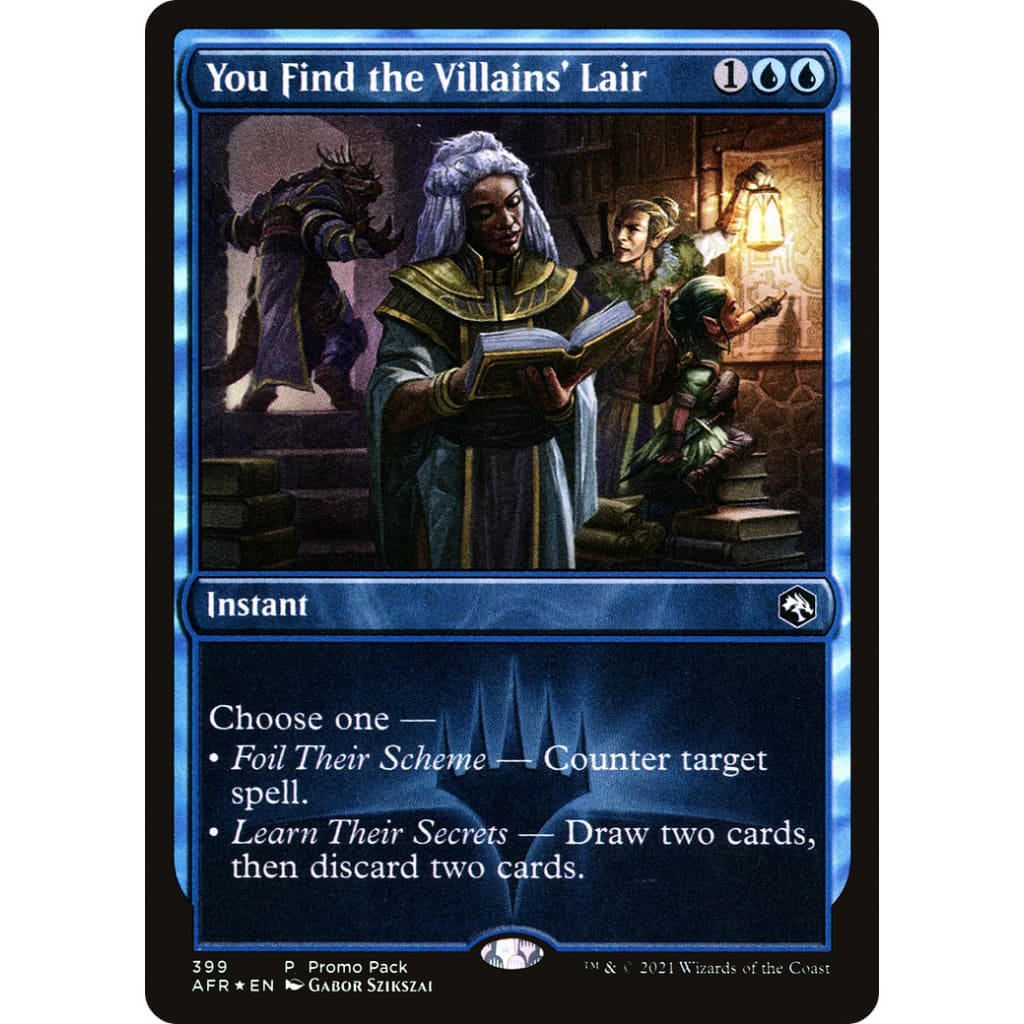 You Find the Villains’ Lair (AFR-399) Foil - Single