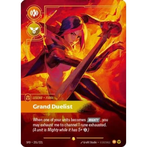 Fiora - Grand Duelist (Overnumbered) (251/221)