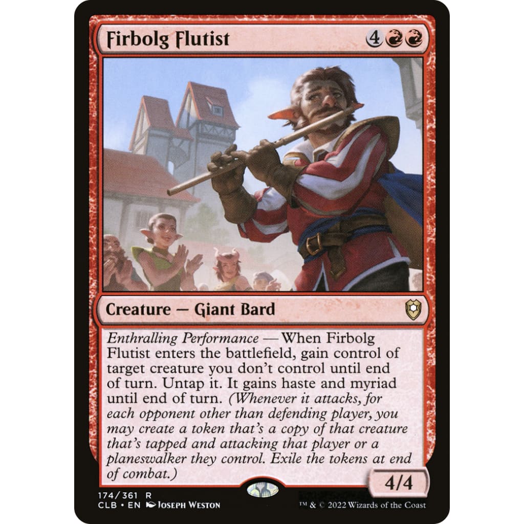 Firbolg Flutist (CLB) Foil - Single