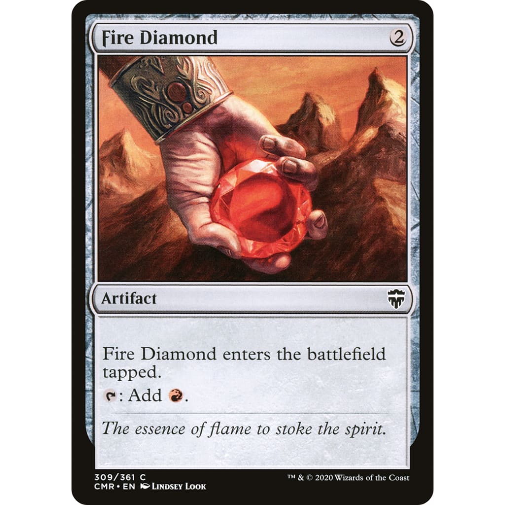Fire Diamond (CMR-309) Foil - Single