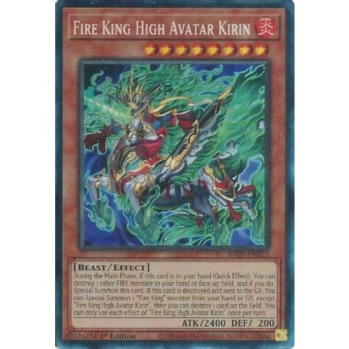 Fire King High Avatar Kirin (Collector’s Rare) - RA05-EN032