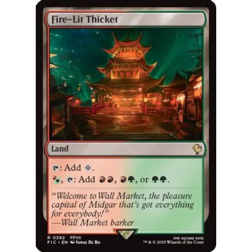 Fire-Lit Thicket (FIC-392) - Single