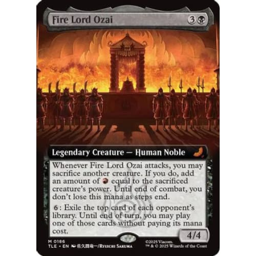 Fire Lord Ozai (Extended Art) (TLE-186) - Single