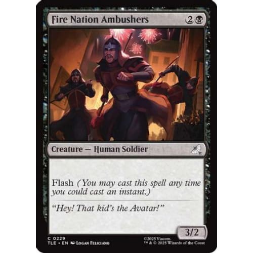 Fire Nation Ambushers (TLE-229) - Single