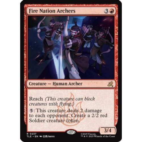 Fire Nation Archers (TLE-237) - Single