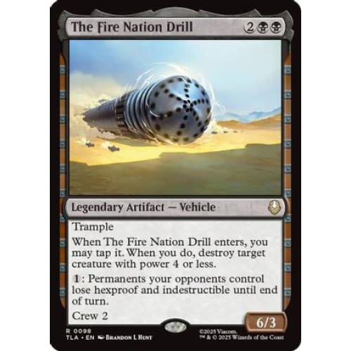 The Fire Nation Drill (TLA-098) - Single