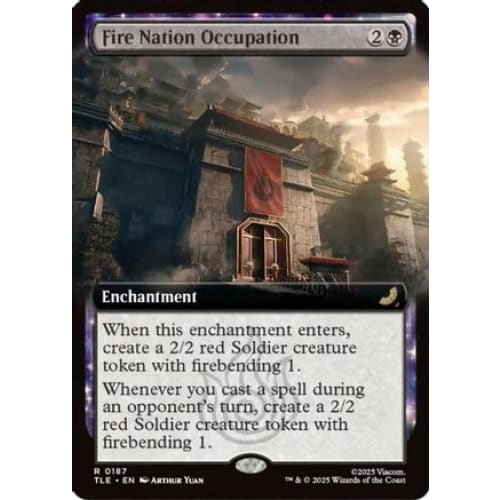 Fire Nation Occupation (Extended Art) (TLE-187) - Single