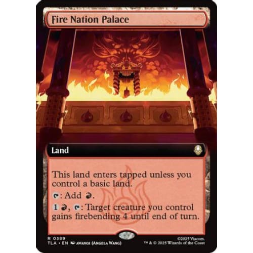 Fire Nation Palace (Extended Art) (TLA-389) Foil - Single