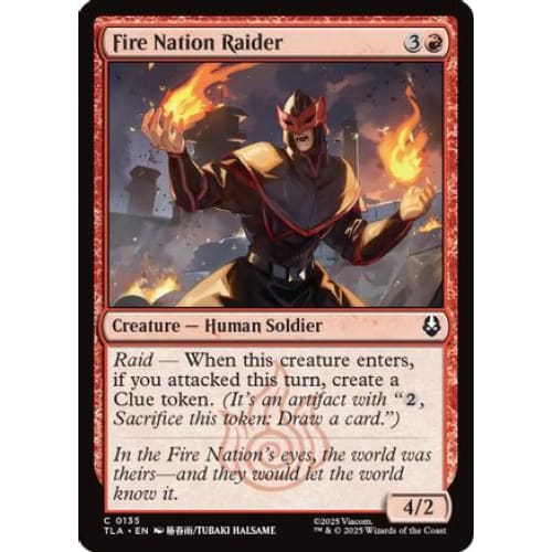 Fire Nation Raider (TLA-135) - Single