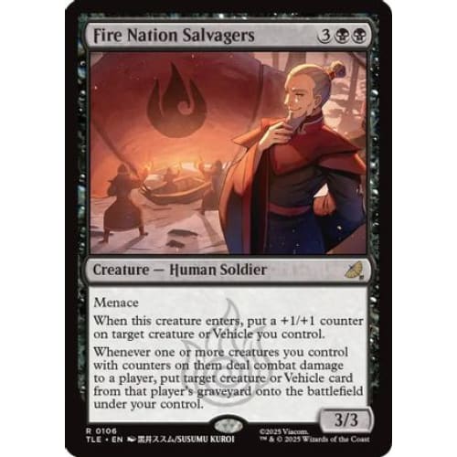 Fire Nation Salvagers (TLE-106) Foil - Single