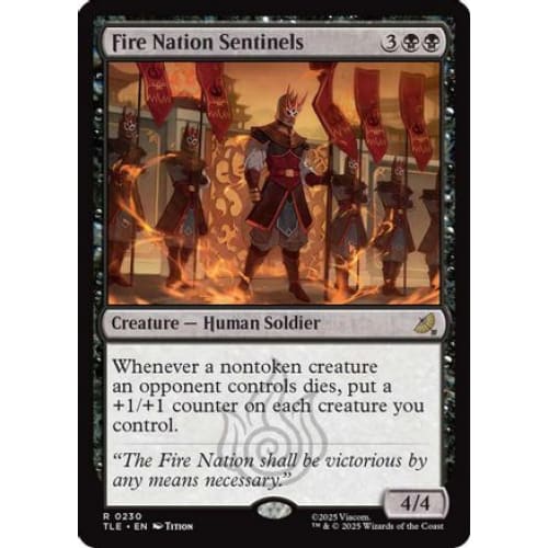 Fire Nation Sentinels (TLE-230) - Single