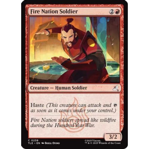 Fire Nation Soldier (0238) (TLE-238) - Single