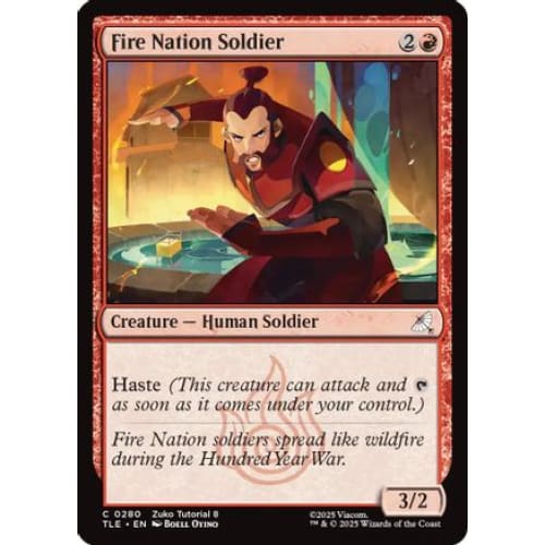 Fire Nation Soldier (0280) (TLE-280) - Single